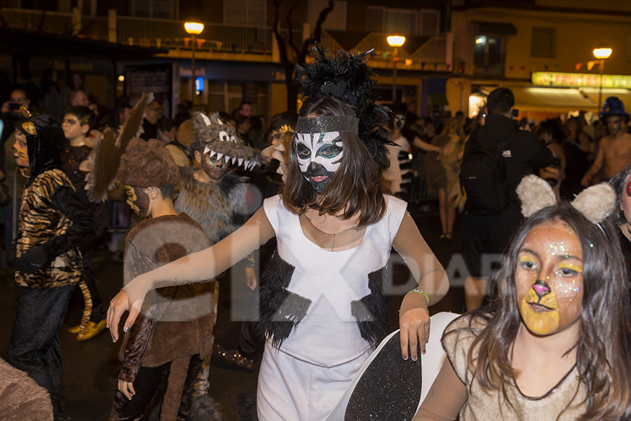 Rua del Carnaval de Les Roquetes del Garraf 2017